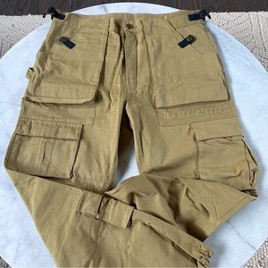 Bodega Cargo Pants 2.0, Tan, Size Large, Adjustable, Ripstop